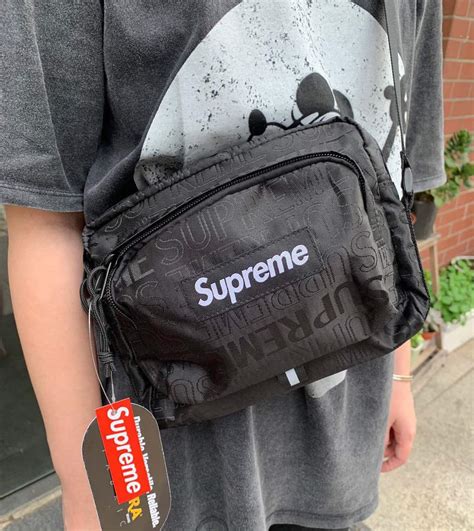 supreme x lv shoulder bag fake|supreme shoulder bag ss19.